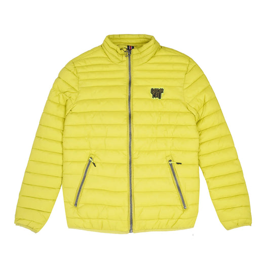Branded Yellow Puffer Jacket for Men