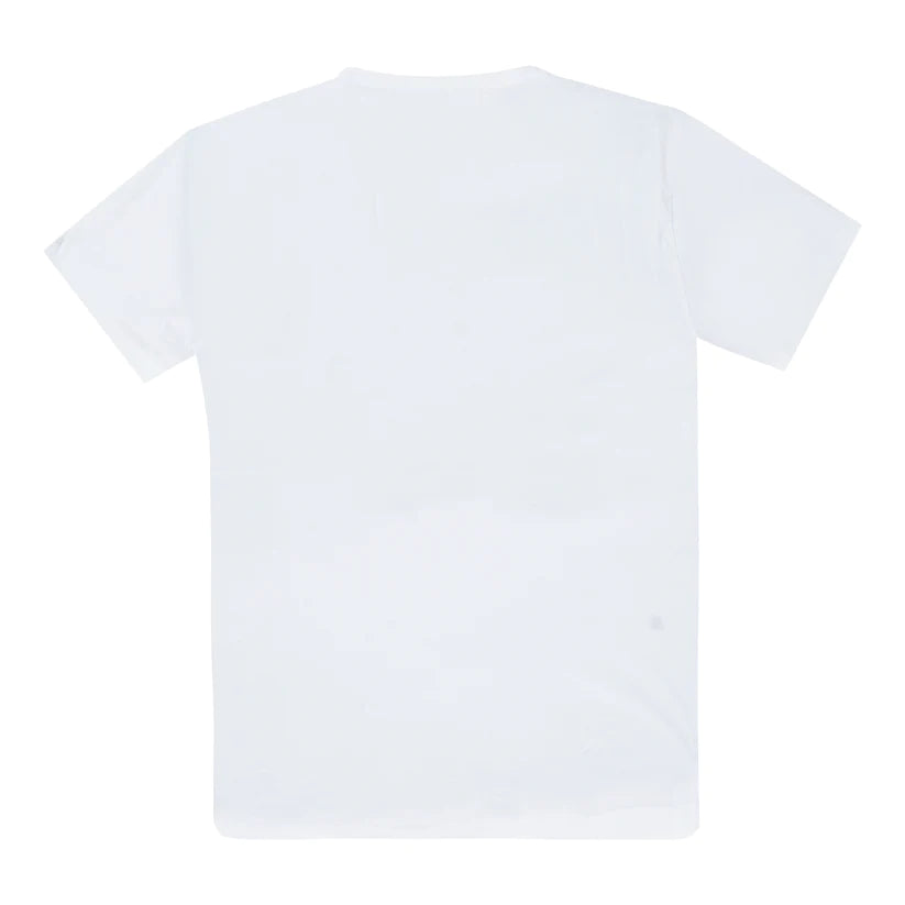 Gotcha branded Off White short sleeve T-shirt for men uae