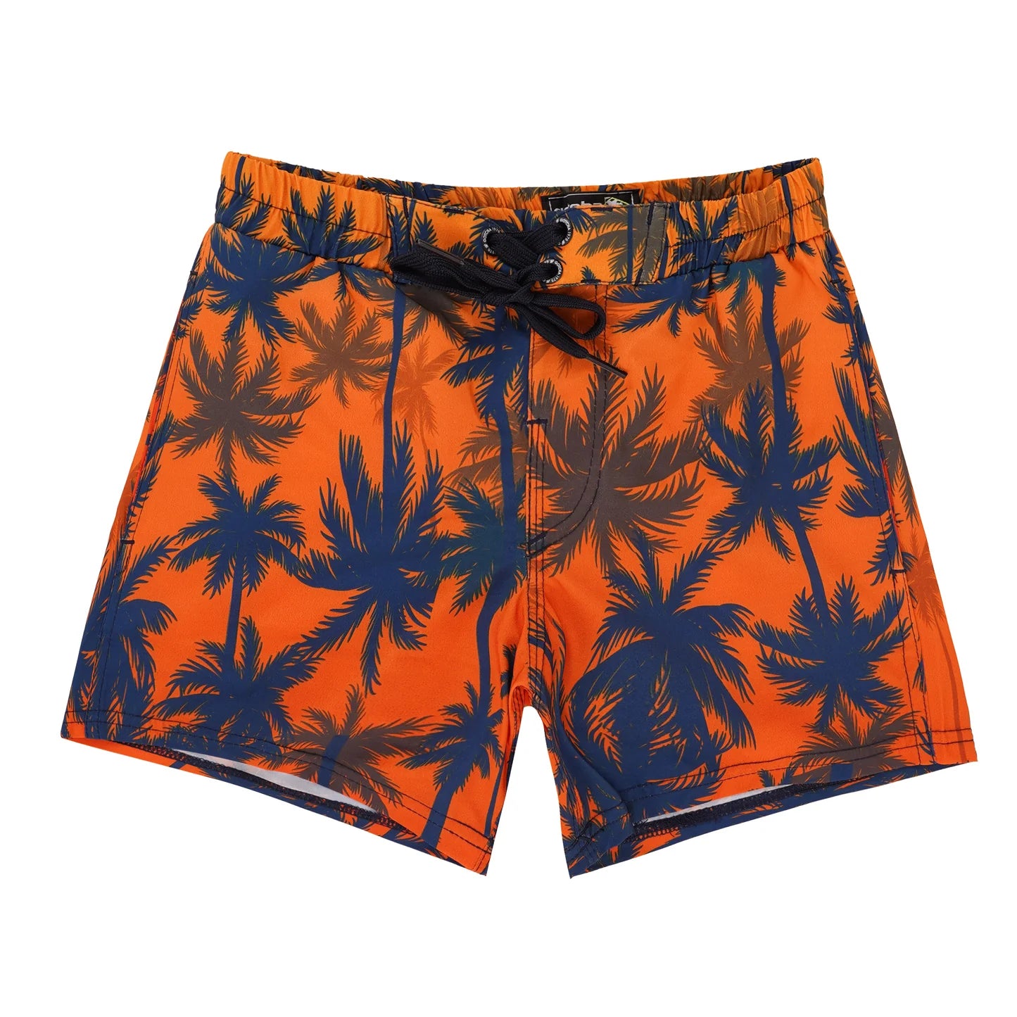 Orange Mens swim shorts