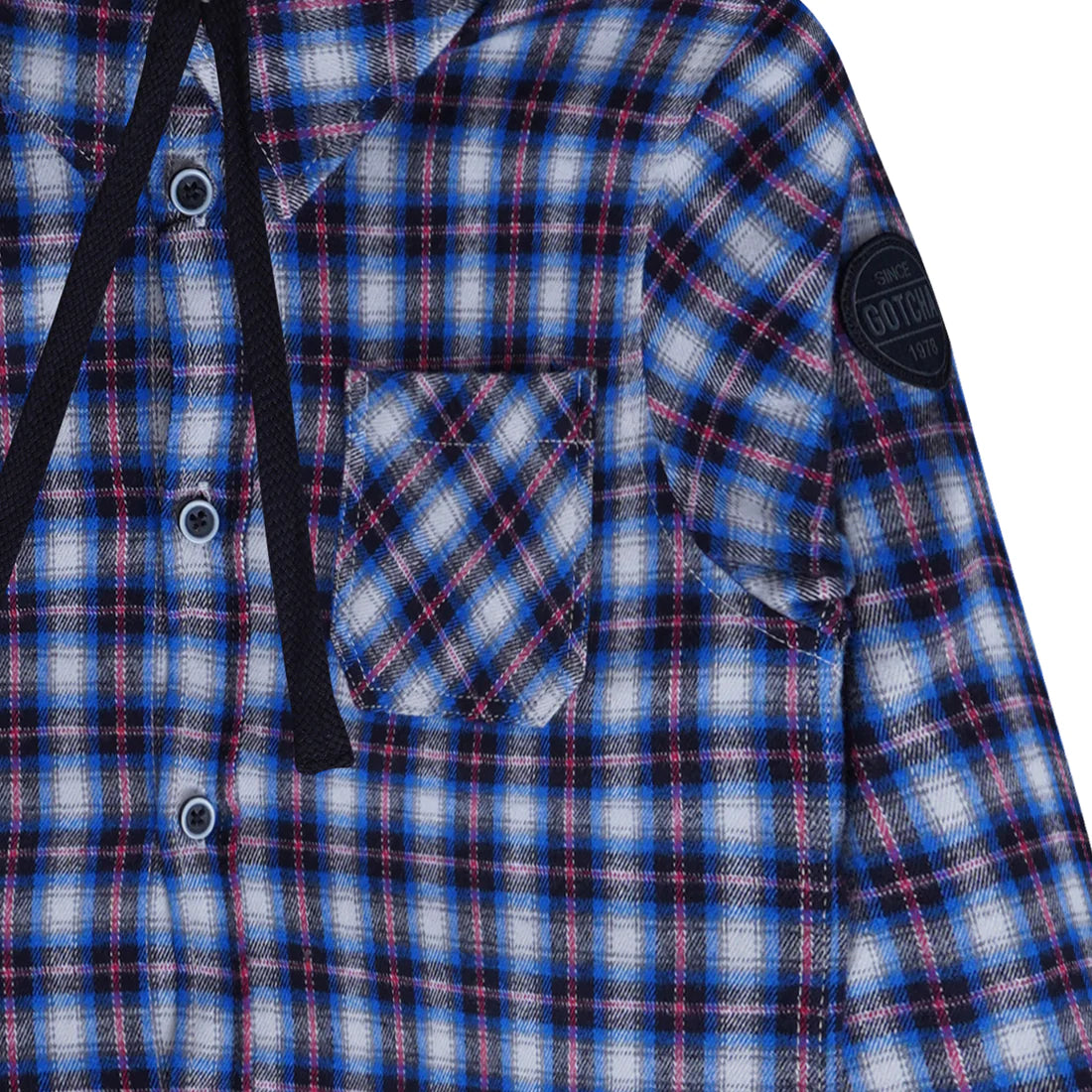 Twisti Long-sleeved hooded shirt